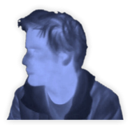 LWIR Thermal Image of Jared Sanson
